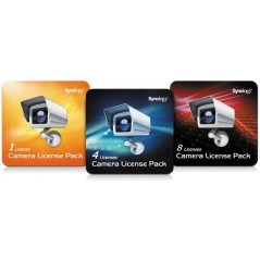"Enhance Your Surveillance Capabilities with Synology Device License Pack 4 - DEVICE LICENSE (X 4)"